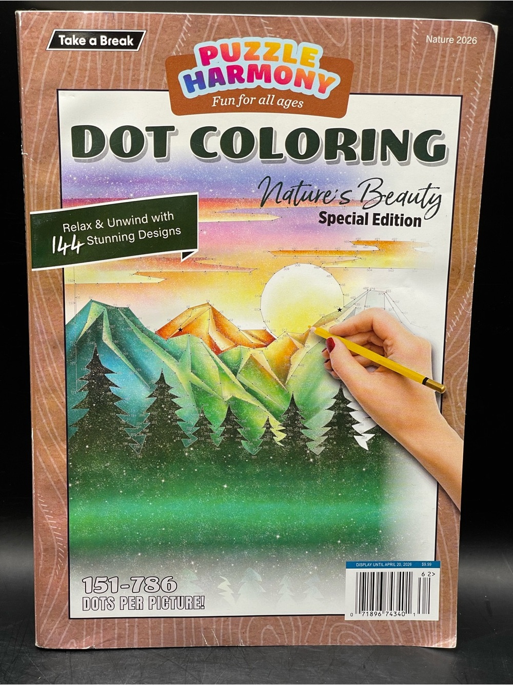 Dot Coloring Book - Nature's Beauty
